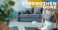 YOGA DAY Facebook Event Cover template