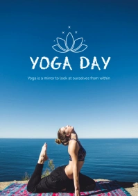 YOGA DAY A2 template