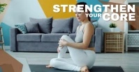 YOGA DAY Couverture d'événement Facebook template