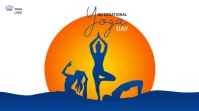YOGA DAY FLYER Twitter Post template