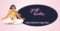 Yoga Day GIF Imagem partilhada do Facebook template