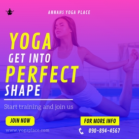 FITNESS DESIGN TEMPLATE | PosterMyWall