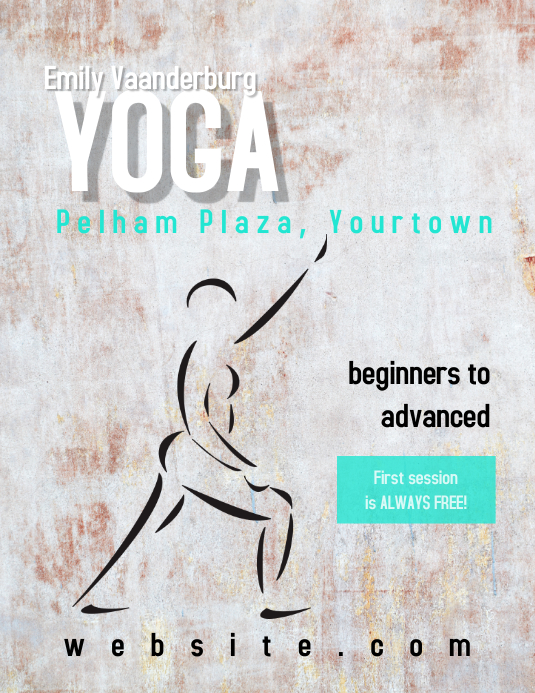 Yoga Flyer Template PosterMyWall