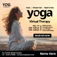 Yoga Free Sessions Post Template Square (1:1)