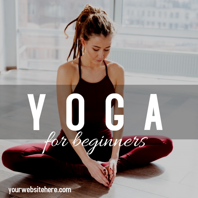 Yoga Instagram Post Template PosterMyWall