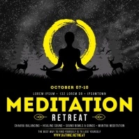 YOGA / MEDITATION BANNER Instagram Post template