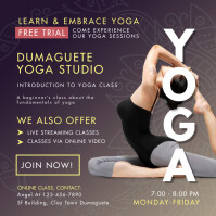 5 660 Yoga Class Advertisement Customizable Design Templates
