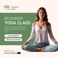 yoga13 Instagram Post template