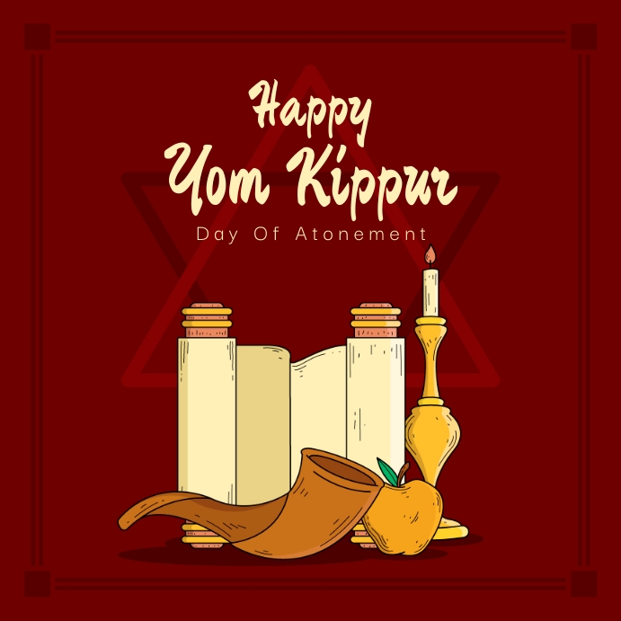yom kippur Template | PosterMyWall