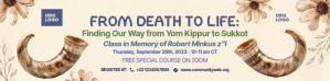 Yom Kippur Service Banner Template Google Classroom-banner