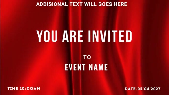 You are invited Template | PosterMyWall