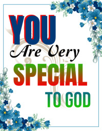 You Are Special Ad Volantino (US Letter) template