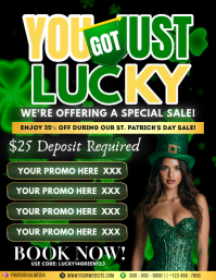 You Just Got Lucky Sale Flyer (US Letter) template