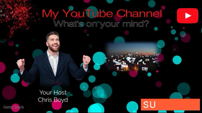 You Tube Channel Umbukiso Wedijithali (16:9) template
