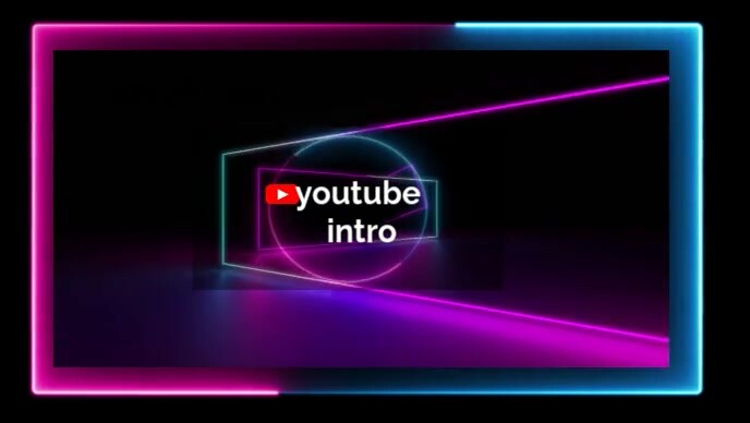 you tube channel intro video Template | PosterMyWall