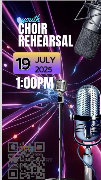 Yought choir rehearsal template Instagram Reel
