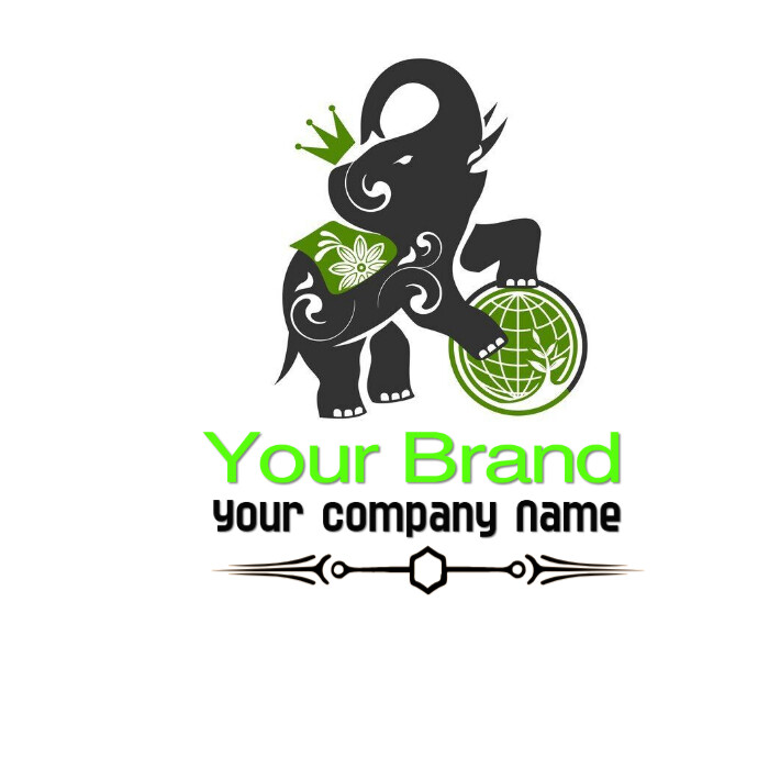 Your brand Logótipo template