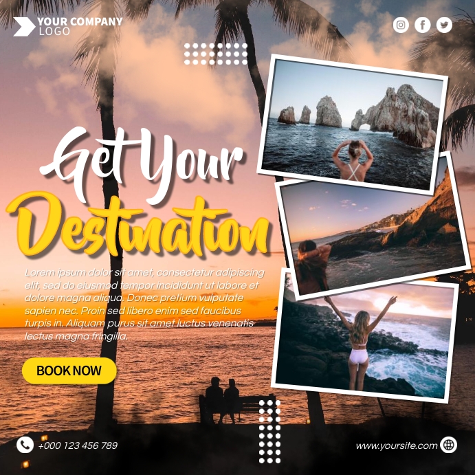 Your Destination Flyer Template | PosterMyWall