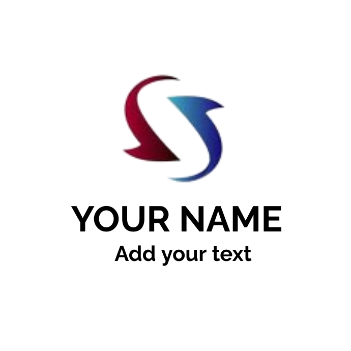 your name Logo template