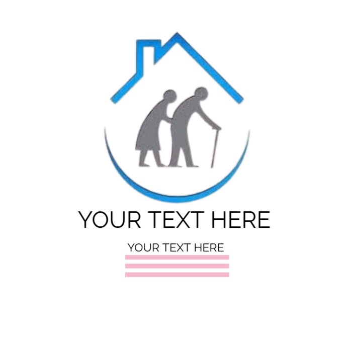 YOUR TEXT HERE Logo template