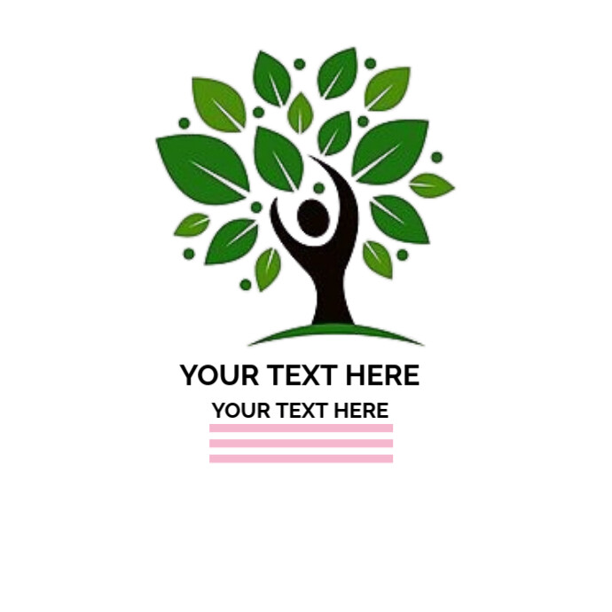 your text here Logo template