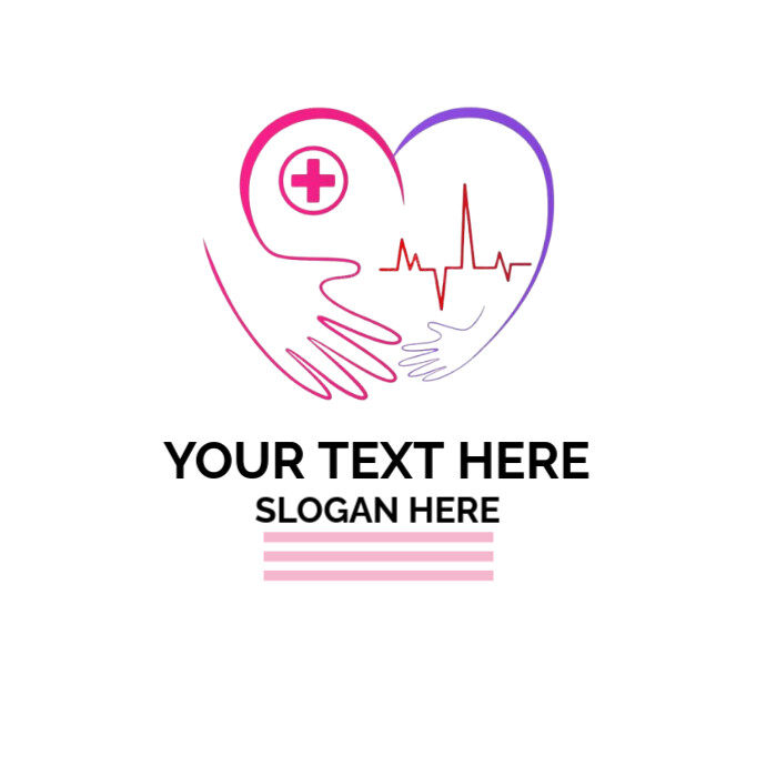 YOUR TEXT HERE Logo template