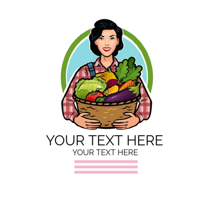 your text here Logo template