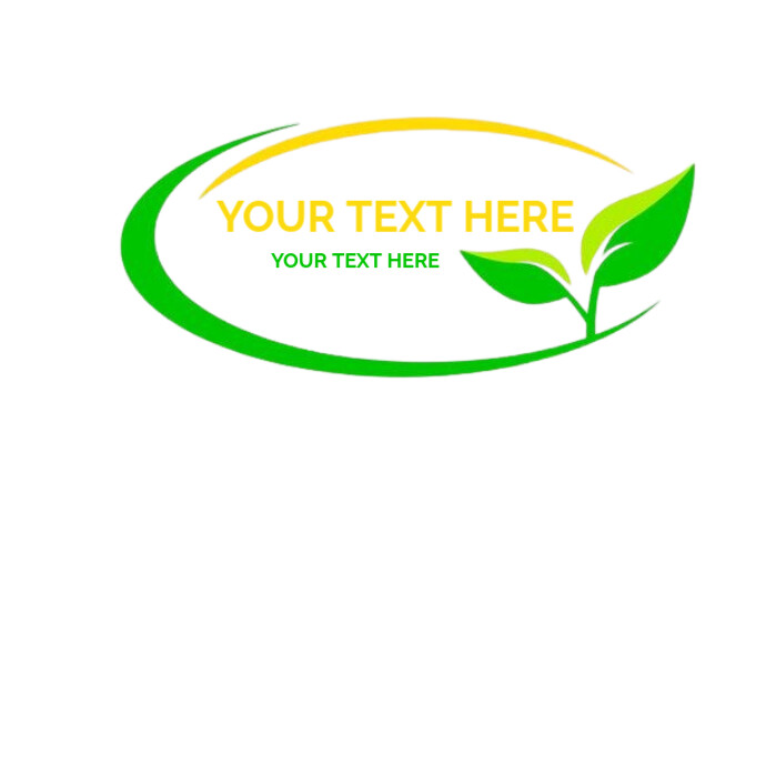 your text here Logo template