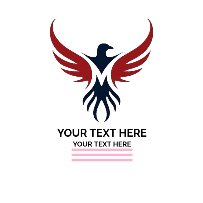 your text here Logo template