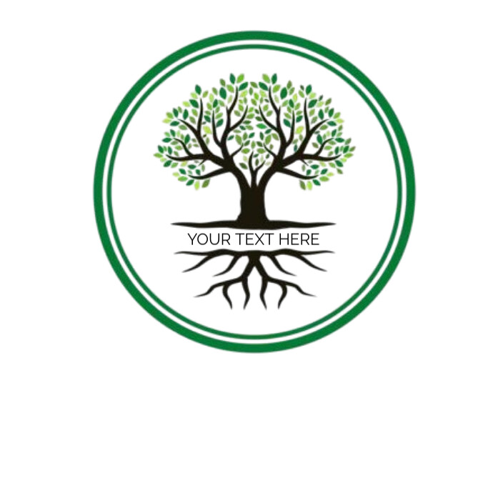 your text here Logo template