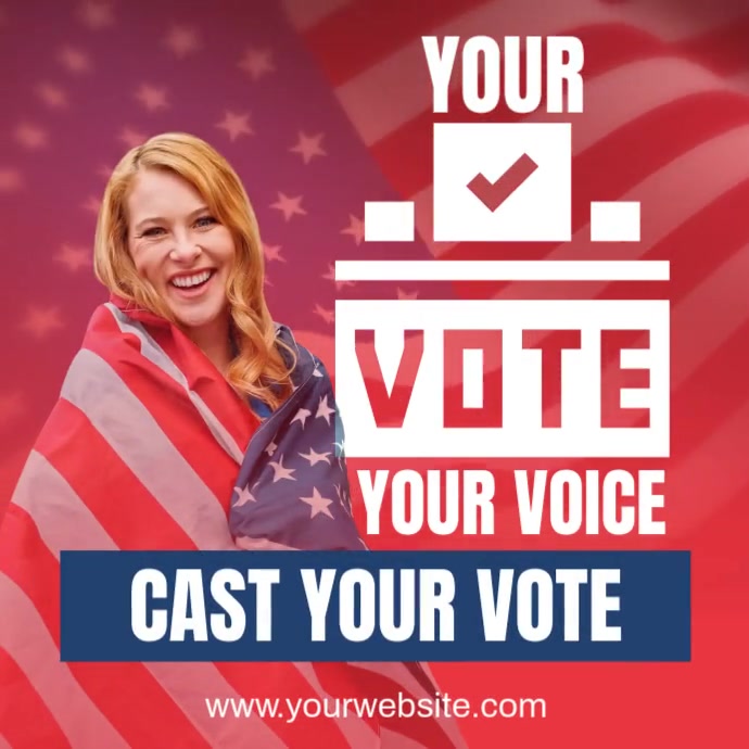 Your Vote, Your Voice Iphosti le-Instagram template