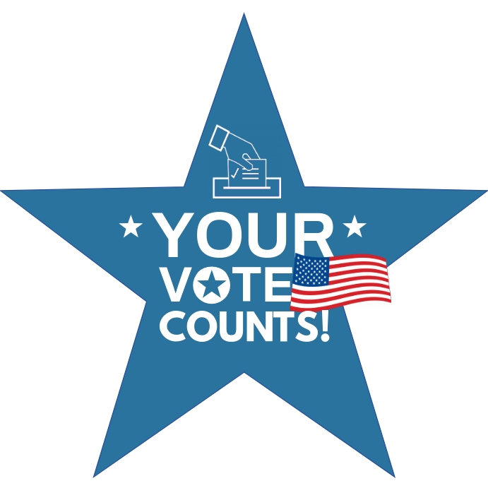 Copy of Your VOTE Counts Flyer Templates | PosterMyWall