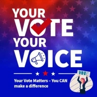 Your Vote Matters Post Instagram template