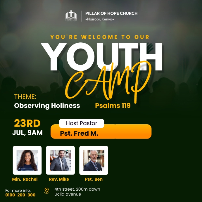 Youth camp Template | PosterMyWall