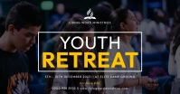 Youth camp flyer Imagen Compartida en Facebook template