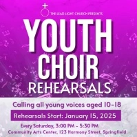 Youth Choir Instagram Post Instagram-Beitrag template