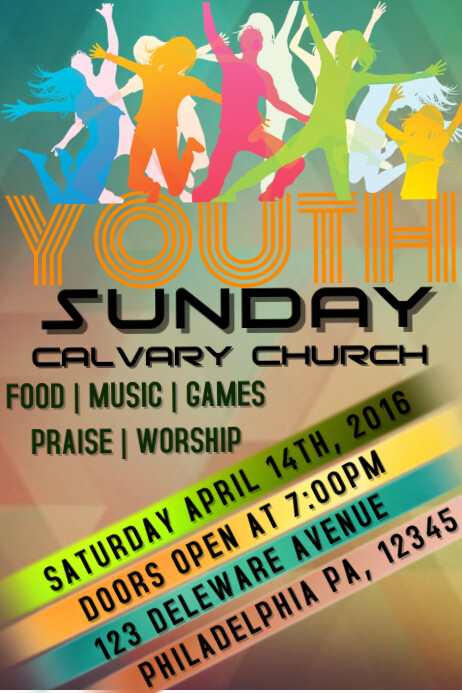 Youth Church Template Postermywall