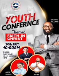 YOUTH CONFERENCE Flyer (US Letter) template
