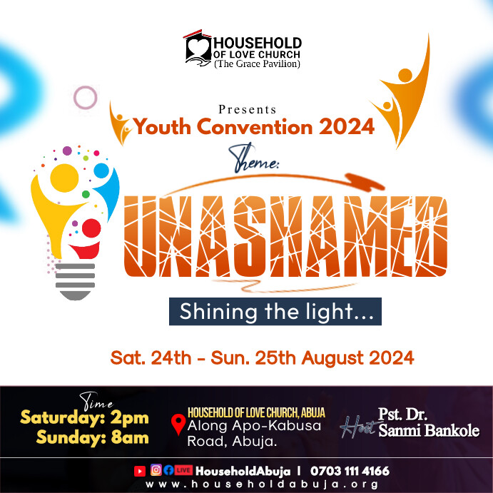 Copy of youth conference | PosterMyWall