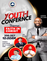 YOUTH CONFERENCE Flyer (US Letter) template