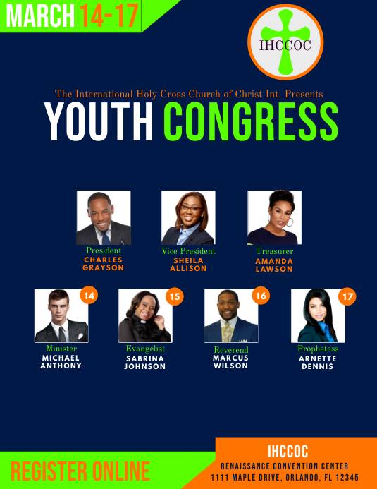 Congress Poster Template