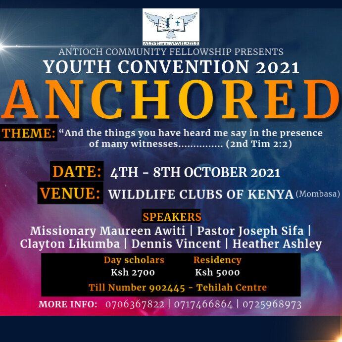 Copy of youth convention PosterMyWall