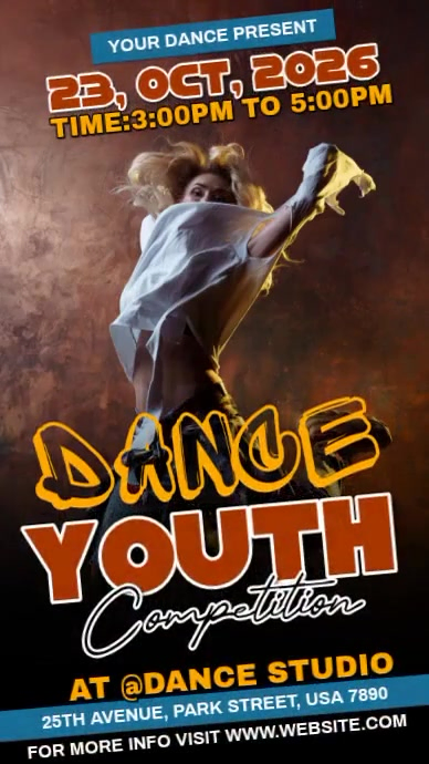 Youth Dance Competition Template | PosterMyWall
