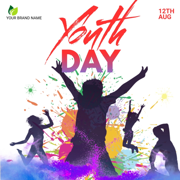 YOUTH DAY POSTER Template | PosterMyWall
