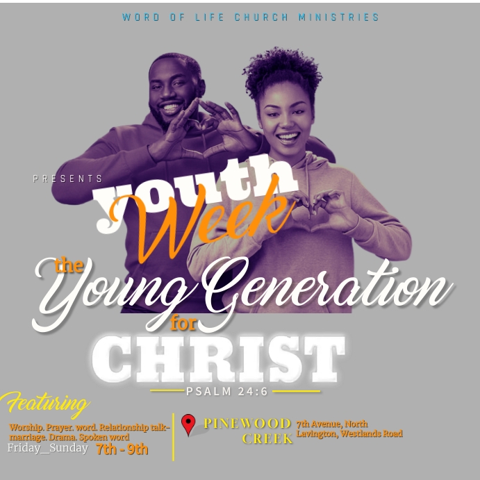 youth event template flyer PosterMyWall