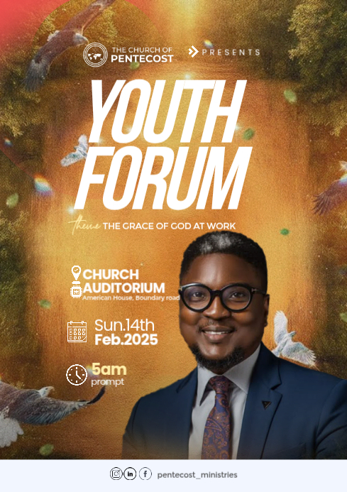 Youth Forum A4 Template | PosterMyWall