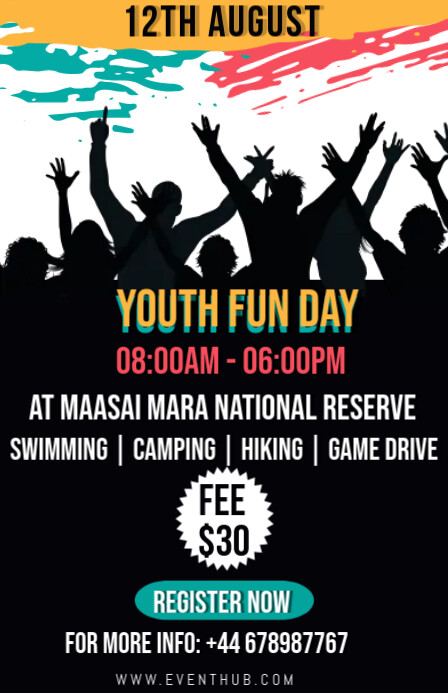 Program Fun Day Youth Fun day Template | PosterMyWall