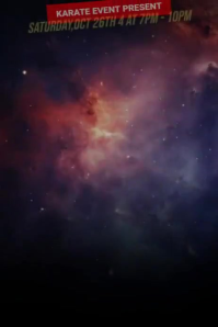 Youth Karate Contest Ads Poster template