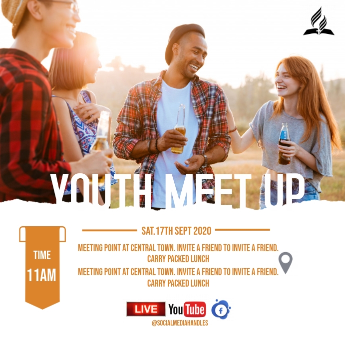 youth meetup Template | PosterMyWall