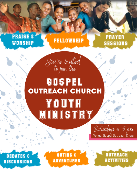 Youth Ministry Flyer Template PosterMyWall
